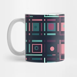 Infinite kaleidoscopic cosmos - Abstract Universe Seamless Pattern Mug